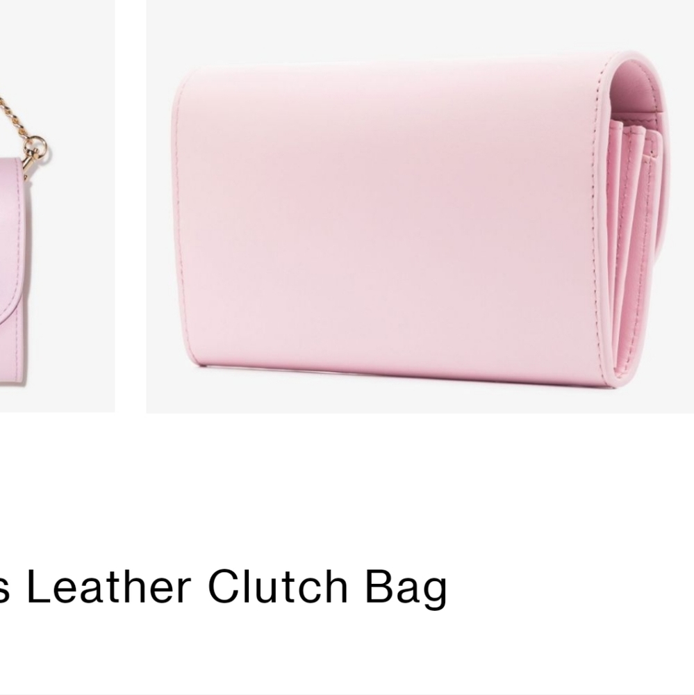 Moschino Leather Clutch Bag - Picture 3 of 3